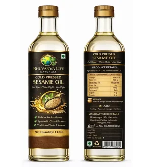 Cold-Pressed Black Sesame Oil