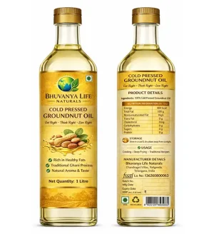 Cold-Pressed Groundnut Oil