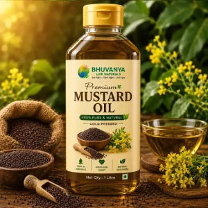 Cold-Pressed Black Mustard Oil