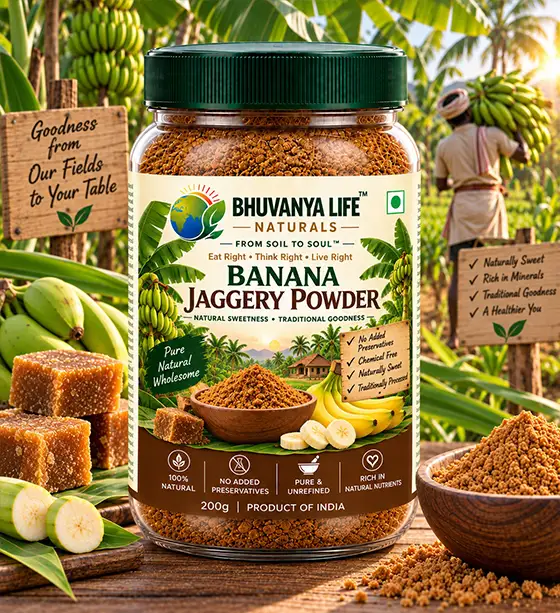 Banana Jaggery Powder