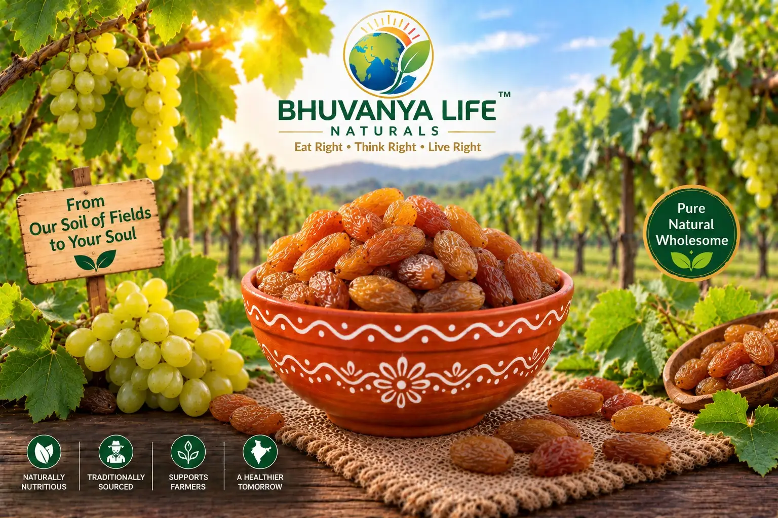 Premium Golden Kishmish – Premium Golden Raisins