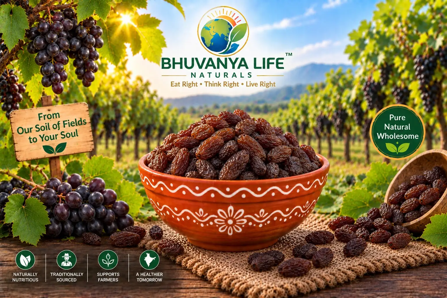 Premium Munakka – Premium Black Raisins