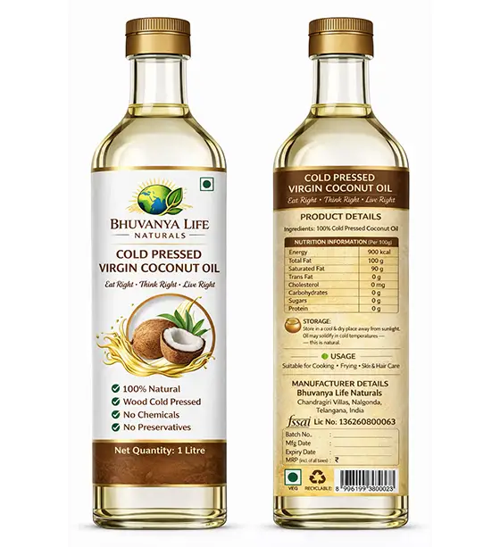Cold-pressed Virgin Coconut Oil