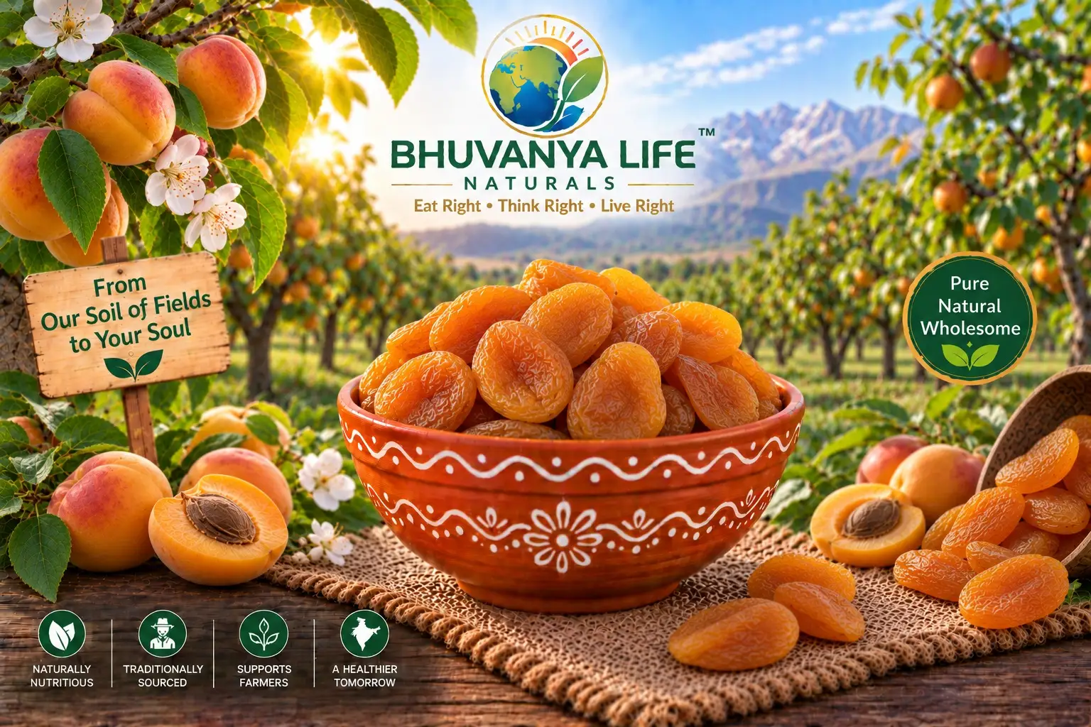 Premium Dried Apricots – Natural & Sweet
